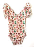 Donuts Flutter Sleeve Leotard