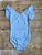Baby Blue Flutter Sleeve Leotard