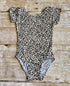 Leopard Cap Sleeve Leotard