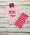 Pink Heart Ruffle Leg Warmers