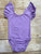 Lavender Flutter Sleeve Leotard