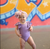 Lavender Flutter Sleeve Leotard