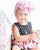 Pink Messy Bow