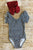 Houndstooth Flutter Sleeve Leotard