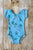 Palm Tree Cap Sleeve Leotard