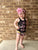 Pink Messy Bow