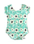 Daisy Jade Cap Sleeve Leotard (read description) - Scoop Back