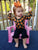 Pumpkin Long Sleeve Halloween Leotard