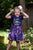 Navy Cap Sleeve Leotard