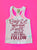 Dance with your heart razorback tank