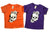Floral Skull Halloween tee