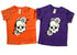 Floral Skull Halloween tee