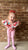 Multi Colored Hearts Flutter Sleeve Leotard