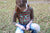 Red & Green Stripe Long Sleeve Leotard