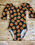 Pumpkin Long Sleeve Halloween Leotard