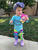 Sky Blue Long Sleeve Leotard