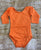 Orange Long Sleeve Leotard