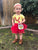 Light Yellow Cap Sleeve Leotard