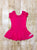 Strawberry Skirted Cap Sleeve Leotard - Scoop Back