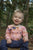 Pink & Purple Floral Long Sleeve Leotard