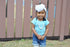 White Messy Bow