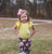 Light Yellow Flutter Sleeve Leotard