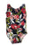 Black Floral Tank Top Leotard