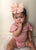 Mauve Flutter Sleeve Leotard