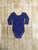 Royal Long Sleeve Blue Lace Leotard - Size up