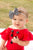 Red Flutter Sleeve Leotard
