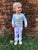 Baby Blue Long Sleeve Leotard