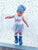 Gray Glitter Tutu Dress - SIZE UP