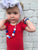 Red Cap Sleeve Leotard
