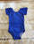 Royal Blue Cap Sleeve Leotard