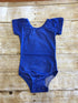 Royal Blue Cap Sleeve Leotard