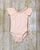 Peach Cap Sleeve Leotard
