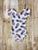 Light Pink Pineapple Cap Sleeve Leotard