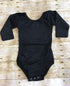 Black Long Sleeve Leotard