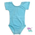 Aqua Cap Sleeve Leotard