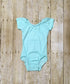 Mint Cap Sleeve Leotard