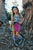 Striped Jack Cap Sleeve Leotard (read description) - Scoop Back