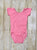Coral Cap Sleeve Leotard