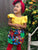 Bright Yellow Flutter Sleeve Leotard