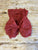Rust Sparkle Messy Bow