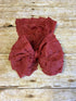 Rust Sparkle Messy Bow