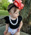 Black Flutter Sleeve Leotard