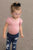 Mauve Flutter Sleeve Leotard