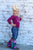 Wine Long Sleeve Leotard