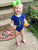 Royal Blue Cap Sleeve Leotard