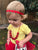 Light Yellow Cap Sleeve Leotard